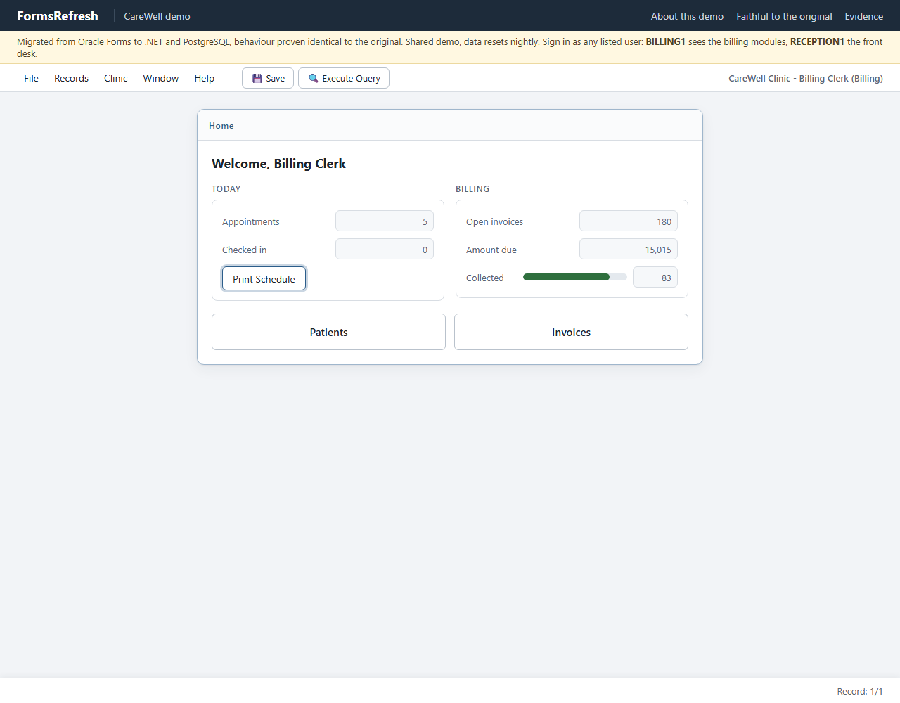 Migrated (.NET, PostgreSQL), step 02-sign-in