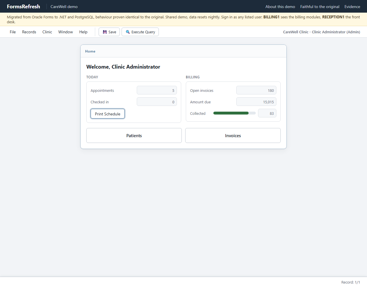 Migrated (.NET, PostgreSQL), step 02-sign-in